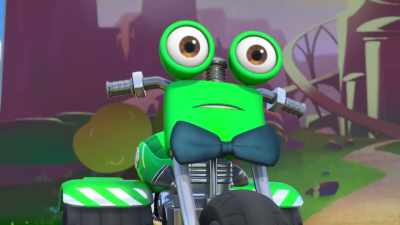 Uh, definitely not Steel Awesome
because he isn't here! - Ricky Zoom