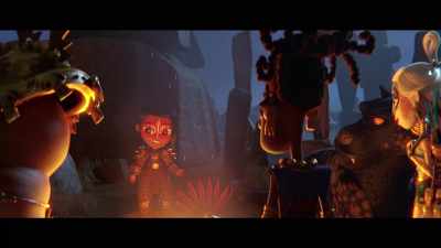 Uh, to destroy the Divine Gate,
and... and save the world. - Maya and the Three
