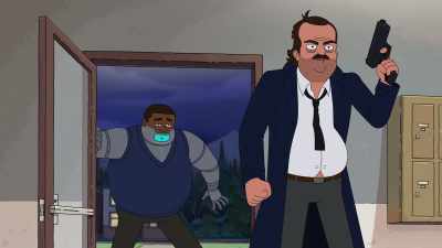 Uh, didn't we already
clear the suspect's place? - Grimsburg