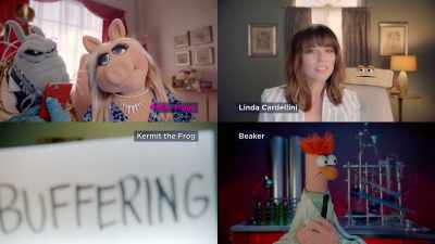 -Uh, we didn't get that one.
-(BEAKER SIGHS) - Muppets Now