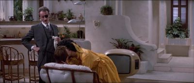 Uh don't kiss him too hard - Curse of the Pink Panther