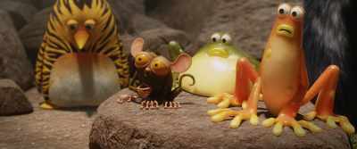 Uh, don't look at us.
It's Maurice who... - The Jungle Bunch