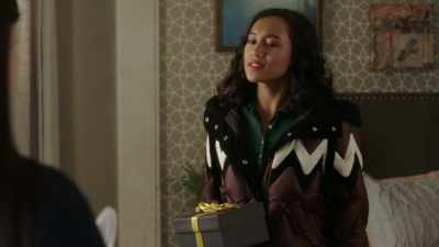 Uh, door was unlocked.
Is that your lunch? - Pretty Little Liars: The Perfectionists