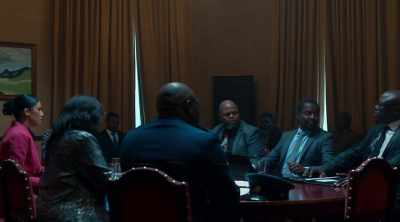 Uh... Dr. Isaacs will brief us
on an ongoing investigation. - Queen Sono