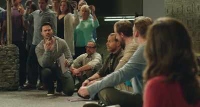 Uh, dumb question. What is he writing?
It doesn't say in the script. - The Resurrection of Gavin Stone