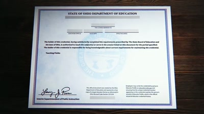 Uh, it ensures that you're
safe to be around kids - BS High