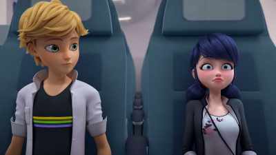 ‐ Uh... Everything OK?
‐ Oh, yeah, yeah, great! - Miraculous World: New York, United HeroeZ