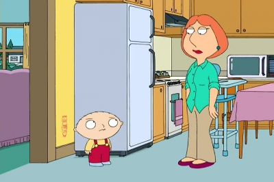 Uh, excuse me?
Is this McSwiggen Village? - Family Guy