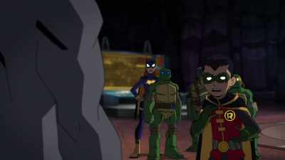 Uh, Father, look
it pains me to say this, - Batman vs Teenage Mutant Ninja Turtles