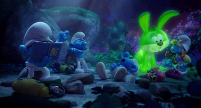 Uh fetch me some firewood would you Hefty - Smurfs: The Lost Village