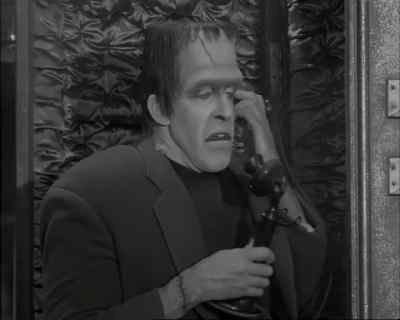 - Uh, Grandpa.
- Yes, Herman? - The Munsters