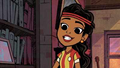- Uh...
- (groans) - Marvel's Moon Girl and Devil Dinosaur