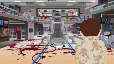 Uh, guys, why is there
blood everywhere? - South Park: Post COVID