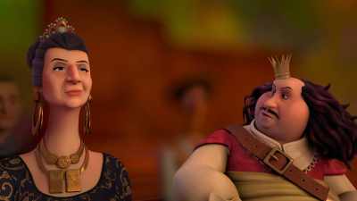 -Uh... where have you been?
-[laughs] - The Swan Princess: A Fairytale Is Born