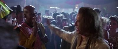 Uh he's still working the party - Strange Days