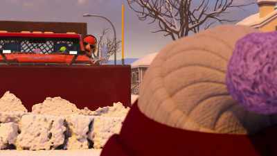 Uh, hey, kid, why don't
you, uh, get a move on? - Diary of a Wimpy Kid Christmas: Cabin Fever