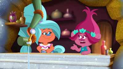 ‐ Uh, Holly, I know it feels
great to come through for
TrollsTopia. - Trolls: TrollsTopia
