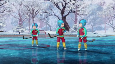 Uh, Hugo,
where's the puck? - Sofia the First