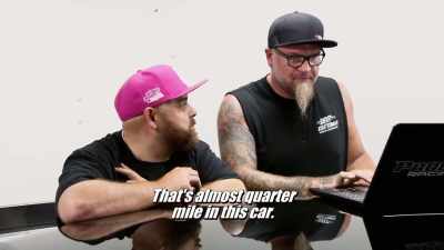 Uh-huh, like, it dumped
the boost before I let out. - Street Outlaws No Prep Kings Team Attack