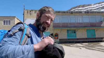 Uh-huh. No cafes. Nothing. - From Russia to Iran: Crossing Wild Frontier