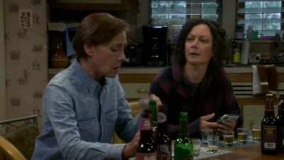 Uh-huh. Well, I think so,
but I'm plowed. - The Conners
