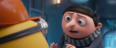 - Uh-huh. Well, th-that...
- [continues in Minionese] - Minions: The Rise of Gru