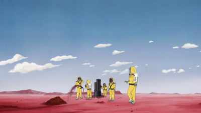 Uh, huh, yeah, it does
look pretty dangerous. - Fired on Mars