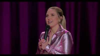 Uh, but I was asking my friend about it,
and she goes, - Taylor Tomlinson: Have It All