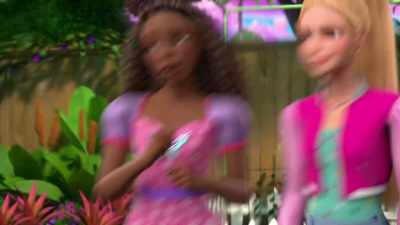 Uh... I don't think it's normal
for a baby horse - Barbie: A Touch of Magic