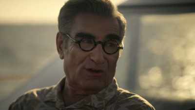 - Uh, but I know with me, it's just fear.
- [chuckles] No? - The Reluctant Traveler with Eugene Levy