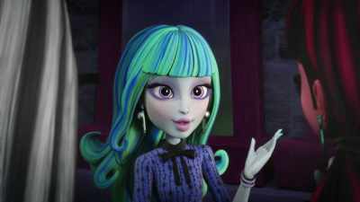 Uh, I like to hang out here during lunch. - Monster High: Electrified