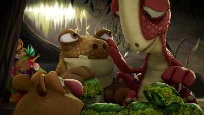 Uh, I love how you've
decorated your burrow. - Gigantosaurus
