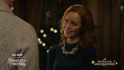 Uh, I think
you're pretty great, too. - Swept Up by Christmas
