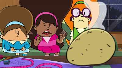 - Uh...
-I would eat a body potato nevar! - The Epic Tales of Captain Underpants