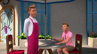 Uh, I'm also not juggling
or wearing a kilt. - Barbie: A Touch of Magic