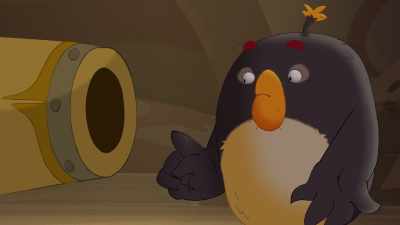 Uh, I'm not sure that's the best idea. - Angry Birds: Summer Madness