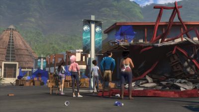 Uh, I'm thinking dinosaurs. - Jurassic World: Camp Cretaceous