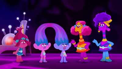 ‐ Uh, invent
an overly complicated machine - Trolls: TrollsTopia