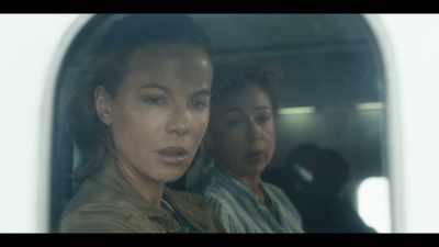 Uh, this is the route he took, - The Widow