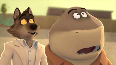 Uh, it is surprising, for sure. - The Bad Guys: A Very Bad Holiday