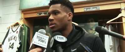 Uh, just playing... you know,
playing hard, play for my family, - Giannis: The Marvelous Journey