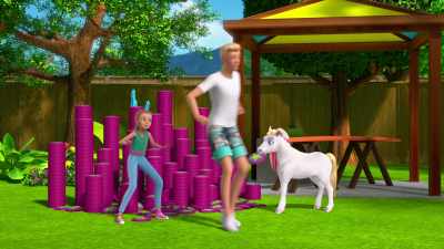 Uh, Ken!
Hi! Nothing to see here. - Barbie: A Touch of Magic