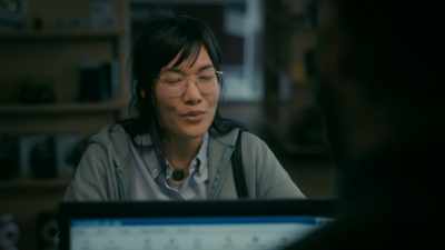 Uh, you know, I-I'm working
on this patent case, - Paper Girls