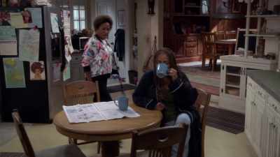Uh, let me remind you that Mama's
not here to pull me off your narrow ass. - The Upshaws