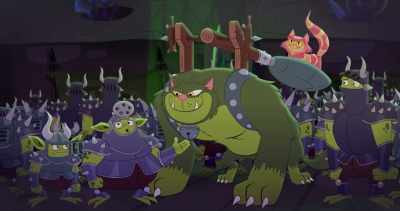 Uh, my liege,
instead of the ultimate weapon, - Legend of the Three Caballeros
