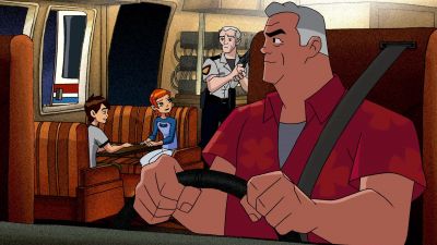 UH, LOOKING FOR
SOMETHING, OFFICER? - Ben 10