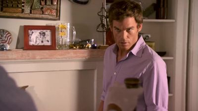 Uh, this looks like it's been
knocked around some. - Dexter