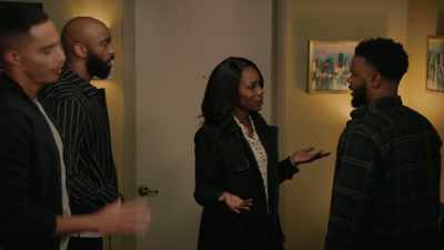 - Uh, your mama called me
and said she was having - Tyler Perry's Bruh