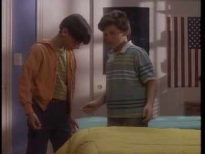 -UH, MAYBE I SHOULD STAY HERE --
TO WATCH THE BOOK. - The Wonder Years