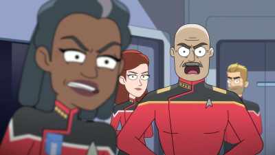 Uh, maybe you need
to adjust your "sense-oars." - Star Trek: Lower Decks